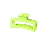Fashion 13CM Oversized Solid Square Frosted Hair Shark Clip Headdress Hair Accessories Suitable For Women Girls Thick Hair(Green3)