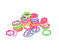 Fashion 20pcs/lot Big Size Candy Colored Elastic Ponytail Holders Girl Women Rubber Bands Tie