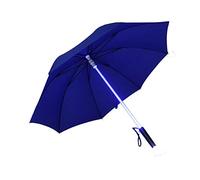 Fashion 7 Colour Changing LED Light Lightsaber Umbrella Travel Accessory (Blue)