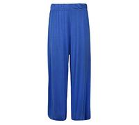 FASHION 7STAR Ladies Palazzo Wide Leg Flared Elasticated Stretch Plus Size Plain Trousers Sizes UK 8-26 Royal Blue