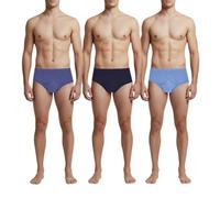 FASHION 7STAR Men’s Cotton Y-Front Briefs Multipack (3, 6, 9, 12 Pack) - Soft Breathable Stretch Underwear with Elasticated Waistband for Everyday Comfort
