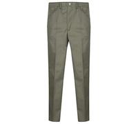 FASHION 7STAR Mens Smart Pockets Rugbi Trousers Adults Elasticated Waist Full Length with Button Casual Pants Khaki