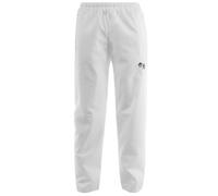FASHION 7STAR Unisex Bowls Waterproof White Trousers Lawn Bowling Pants Mens Water Repellent Trouser with Bowl Logo Elasticated Adjustable Waist Trousers