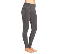 FASHION 7STAR Womens Full Length Ribbed Chunky Knitted Leggings Ladies Cable Knitted Thick Warm Winter Pants