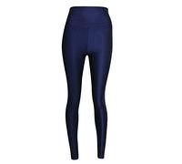 FASHION 7STAR Womens High Waist Stretchy Disco Leggings Ladies Shiny Slim Fit Wet Look Tights Pants (Navy UK 16-18)