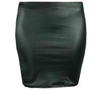 FASHION 7STAR Womens Printed Skirt Ladies Stretch Bodycon Elasticated Jersey Short Mini Skirt Sizes UK 8-26 (Wet Look Print UK 16-18)