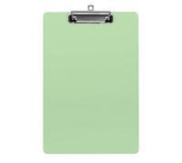 Fashion Acrylic Clipboard with Low Profile Clip Desk Office Supply Accessories for Women Men Light Green