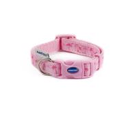 Fashion Adjustable Nylon Collar Flamingo 20-30cm