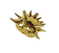 Fashion Alloy Sea Urchin Spikes Rings Gold/Silver Colour Finger Jewellery Fashion Accessory for Parties and Daily Clothing