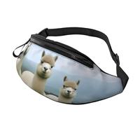 Fashion Alpaca Family Bum Bag | Fanny Pack & Chest Pack | Adjustable Waist Bag for Women & Men | Secure Zip | Lightweight & Compact | Perfect for Travel,Sports,Hiking,Outdoor