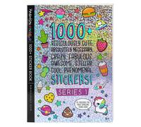 Fashion Angels 1000+ Ridiculously Cute Stickers for Kids - Fun Craft Stickers for Scrapbooks, Planners, Gifts and Rewards, 40-Page Sticker Book for Kids Ages 6+ and Up