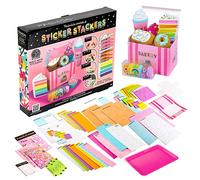 Fashion Angels Bakery Sweets Sticker Stackers - STEAM 3D Modeling Foam Sticker Craft Kit - Kids Play Kitchen Food Set Toys, Bakery Pretend Food Kids Toys - Ages 6 and Up