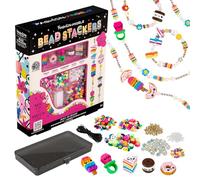 Fashion Angels - Bead Stackers, Set of Sweet Pendants, Necklace and Bracelet Making Kit, 3D Charms Modular, Creative Activity for Children, from 8 Years, F13237