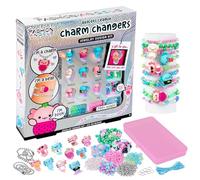 Fashion Angels Charm Changers Axolotl League Jewelry Design Kit, Includes Adorable Axolotl Charms & Over 700 Beads, Custom Jewelry Craft Activity for Kids