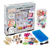 Fashion Angels Charm Changers Puppy Camp Jewelry Design Kit, Includes Adorable Puppy Charms & Over 700 Beads, Fun Custom Jewelry Craft Activity for Kids