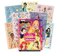 Fashion Angels Disney Princess 1000+ Tabbed Sticker Collection Book