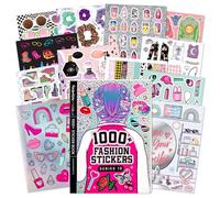 Fashion Angels Fashion Sticker Book - Includes 1000+ Stickers and 5 Sticker Collector Pages - Design Outfits, Accessorize Notebooks and Get Inspired - Ages 8 and Up