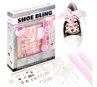 Fashion Angels LUXE Life Bling It Shoe Décor Kit, DIY Craft, Ages 8+