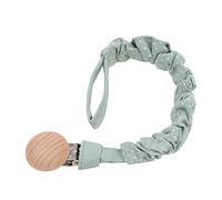 Fashion Baby Chain Cotton Clip Handmade Printing Cotton Teether Clip Baby Holder Chain Anti-Lost Teethers Girl