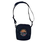 Fashion Bag Crossbody Casual Printing Ladies Shoulder Bag Canvas Women Bag Womens Wallet Zipper around (Black, One Size)