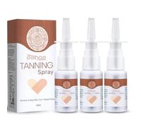 Fashion Base BronzeMist Tanning Nasal Spray, 3pcs Self Tanning Nasal Spray,Sunless Tanning Mist,Summer Color Sunless Self Tanning Mist for All Skin Tones