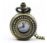 Fashion Beautiful Hollow Design Mini Necklace Pocket Watches for Little Girl Women Ladies Small Size Quartz Watch with Chain