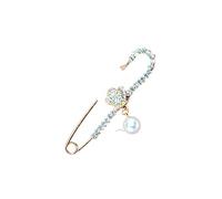 Fashion Big Size Pin For Scarf Crystal Butterfly Brooches For Women Dress Coat Elegant Pins