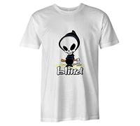 Fashion Blind Skateboard Logo Extreme Sport Black Men's T-Shirt White L