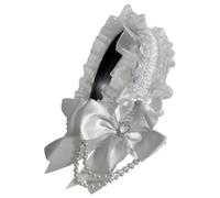 Fashion Bowknot Hairbands Photo Props Makeup Lace Ruffle Headbands Party Headpiece Fun Headbands For Music Festivals
