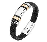 Fashion Bracelet - PU Leather Cuff, Boho Wrap Bangle | Jewellery Gender Neutral Wrist for Men Women Adjustable Handmade Strap for Styling, Thoughtful Gift, Siehe Beschreibung, See description