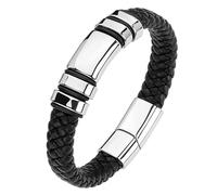 Fashion Bracelet - PU Leather Cuff, Boho Wrap Bangle | Jewellery Gender Neutral Wrist for Men Women Adjustable Handmade Strap for Styling, Thoughtful Gift, Siehe Beschreibung, See description