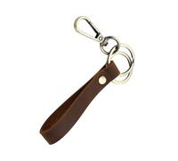 Fashion Business Leather Key Chain Charm Full Keyring Portable Design Accessories Suitcase Gift Holder, フリーサイズ