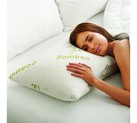 Fashion by Purdashian Pillows For Bed | Memory Foam Bamboo Pillows | Best Pillows For Neck Pain & Back Pain Relief | Orthopaedic Pillows For Side Sleepers | Cooling Anti Allergy Pillow