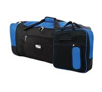 Fashion By Purdashian Travel Bag | Easy to Store Folding Large Suitcase | 1.2 Kilo Lightweight Suitcase Wheeled Holdall | Large 32" Duffle Bag with Wheels