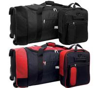 Fashion By Purdashian Travel Bag | Easy to Store Folding Large Suitcase | 1.2 Kilo Lightweight Suitcase Wheeled Holdall | Large 32" Duffle Bag with Wheels