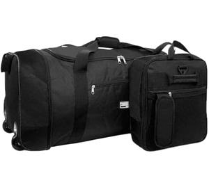 Fashion By Purdashian Travel Bag | Easy to Store Folding Large Suitcase | 1.2 Kilo Lightweight Suitcase Wheeled Holdall | Large 32" Duffle Bag with Wheels