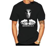 Fashion Camiseta Hardcore Angerfist Mens T-Shirt Cotton Tshirt Men Summer Fashion t-Shirt Black