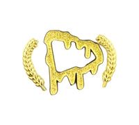 Fashion Cartoon Hat Pins Alloy Badge Caps Decoration Elegant Brooch Pins Hat Badge Clothing Accessory For Unisex Mexica Pin