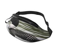 Fashion Casual Loon Nature Birds Bum Bag – Adjustable Fanny Pack, Hip Pack, Waist Bag for Women & Men – Durability, Lightweight, Secure Zip Waistpacks for Hiking, Travel & Outdoor