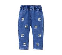 Fashion Casual Pants Teens Baggy Cargo Parachute Trousers Girls Hip Hop Trouser with Pockets for Kids Sports Sweatpants School Pe Children Loose Straight Yellow