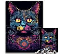 Fashion Cat Style Japan Pc Adults Jigsaw Puzzle Paper Jigsaw Brain Teaser Game Interactive Family Game Suitable for Ages 14+ 1000 PCS(38x26cm)