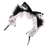 Fashion Cats Ear Headband For Women Comfortable Lace Bows Hairpieces Headwear For Weddings Parties And Everyday Wear Cats Ear Hairband Anime Lover