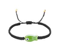 Fashion Ceramic Fish Woven Friendship Bracelets for Women Stylish and Boho Jewelry Accessories Gift