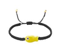 Fashion Ceramic Fish Woven Friendship Bracelets for Women Stylish and Boho Jewelry Accessories Gift