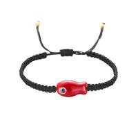 Fashion Ceramic Fish Woven Friendship Bracelets for Women Stylish and Boho Jewelry Accessories Gift