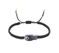 Fashion Ceramic Fish Woven Friendship Bracelets for Women Stylish and Boho Jewelry Accessories Gift
