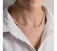 Fashion Chain Pearl Necklace For Women Female Creative Popular Temperament Bead Necklaces Beads Heart Pendant Necklace