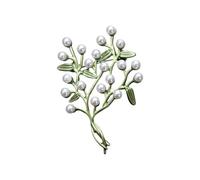 Fashion Charm Brooch Pin Fashionable Plant Beautiful Badge Alloy Texture Perfect for Daily Wear or Gift The Vintage Plant Gives, one size, As described