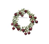 Fashion Charm Brooch Pin Fashionable Plant Beautiful Badges Alloy Texture For Daily Wear Or Gift Giving Unique Alloy