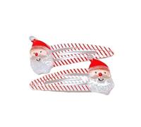 Fashion Christmas Barrettes Santa/Tree Decors Nonslip Stylish Clip For Women Kid Girl Christmas Festival Hair Styling